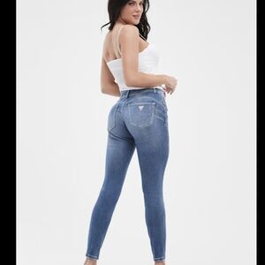 Guess Women's Classic Blue Skinny Jeans